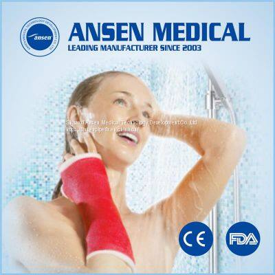 Waterproof Soft Cast and Fiberglass Casting Tape Orthopedic Cast for Arm Leg Brace