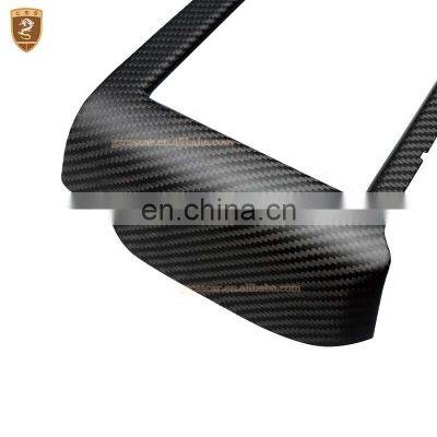 Replacement Parts OEM Style Carbon Fiber Car Interior Decoration Screen Display Frame For Mclaren 720S photo-4