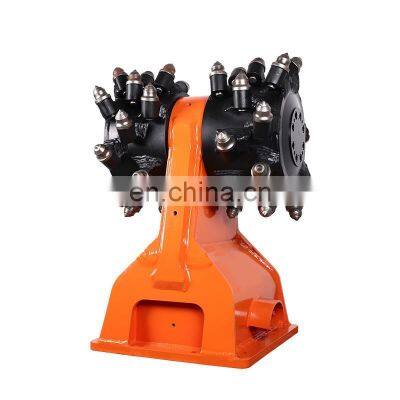 Hydraulic Rotary Excavator Drum Cutter for 15-24T excavator milling attachment drum cutters for excavator