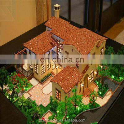 Customized miniature scale architecture model,scale model house,villa model