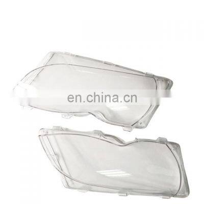 Teambill headlight transparent plastic glass lens cover for BMW E46 3series new headlamp plastic shell auto car parts 2002-2005