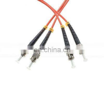 ST Duplex Multi Mode 50/125 Optical Fiber Patch Cord Cordon de Raccordement en Fibre Fiber Jumper st Fiber Optic Patch Cord