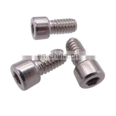 stainless steel A2 truss hex socket shoulder screws for electrical