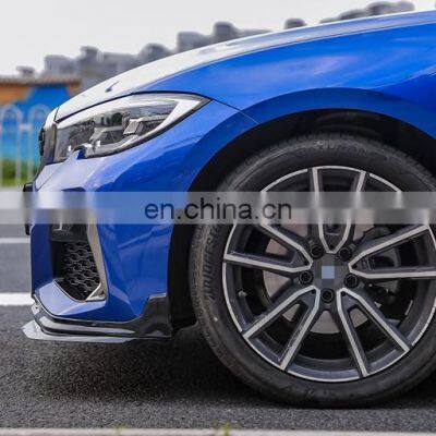 ABS Car Fog Light Covers Front Fog Light Grille Side Lamp Cover For BMW G20 G28 Sport 2019-2020 Auto Parts photo-4