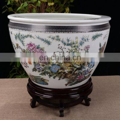 Wholesale Colorful Large Indoor And Outdoor Ceramic Plant Pots For Planting Trees