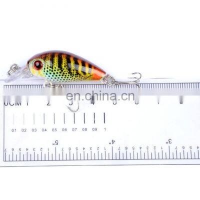 4.5cm 4g Minnow CrankBaits Wholesale Nature Color Tone Crankshad Fishing Lures photo-5