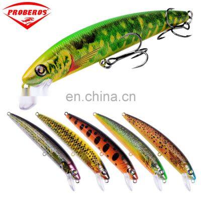 Foreign trade new lure laser artificial lure14cm/19glure hard bait Minnow Fishing Lure Floating Artificial Hard Bait Bass