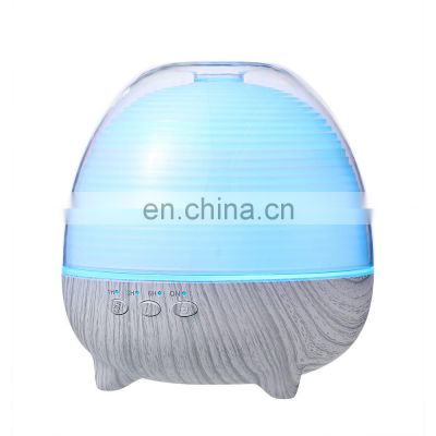 Large 600ML Round led misting high flow heated respiratory humidifier warm mist h20 baby air purifier and humidifier large