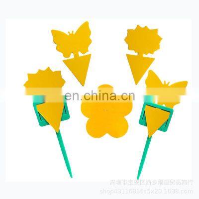 Double Sided Fly Mosquito Insect Yellow Sticky Trap Outdoor Waterproof Glue Trap Sticky Board Sticky Trap