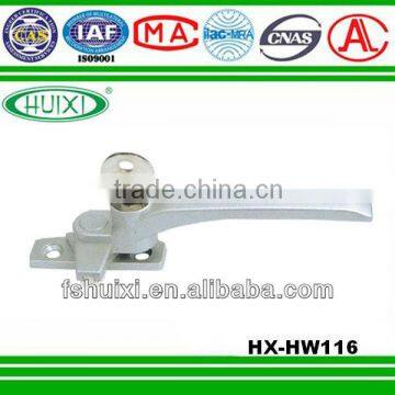 High quality Handle ,window handle with safety lock, Zinc alloy canm lock handle with a safety lock (HX-HW116)