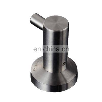 Bathroom Stainless Steel Single Robe Hook Clothes Wall Mounted photo-2