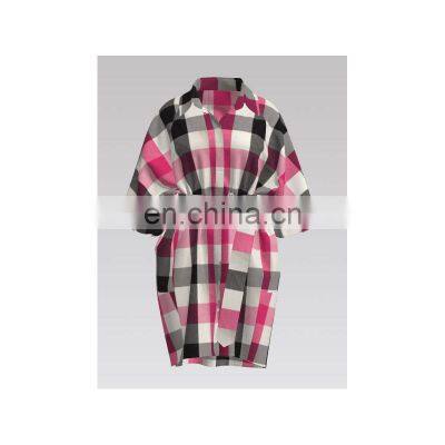 Hot Sale New Design Checked Yarn-dyed Poplin 100% Cotton for Shirt photo-3