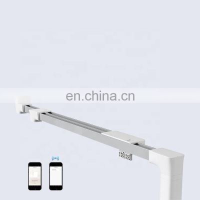 Motorized Window Opener PVC Curtain Track Aluminum Curved Curtain Rail