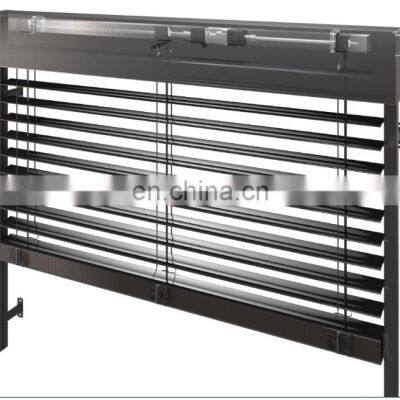 High Quality Aluminum Patio Cover,  Outdoor Aluminium External Waterproof Venetian Wooden Blinds