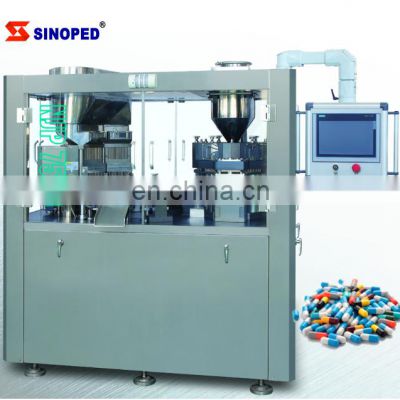 Saving Labor Njp7500  Automatic Capasule Filling Machine For Particle Filling