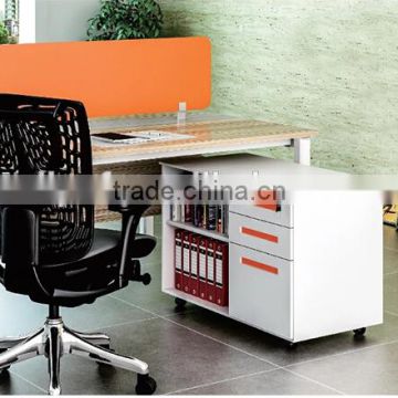 (DL-C1 ) Folding Office Furniture Steel Roller Door Mobile Credenza / Steel Mobile Pedestal File Cabinet/ Mobile Caddy