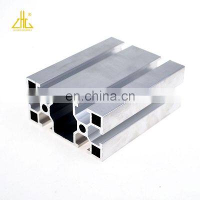 ZHONGLIAN Custom Black Industrial T Slot 20x20 40x40 20x40 Aluminium Profile for Rail