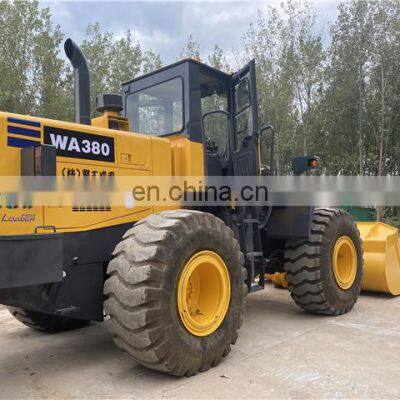 Used KOMATSU WA380 wheel loader with solid quality/KOMATSU 380 wheel loader