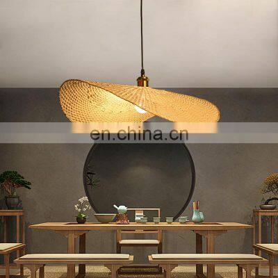 Luxury Brass Pendant Light Lotus Leaf Hanging Lamp For Home Restaurant Decor Lighting