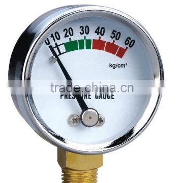 PRESSURE GAUGE , plastic case gauge