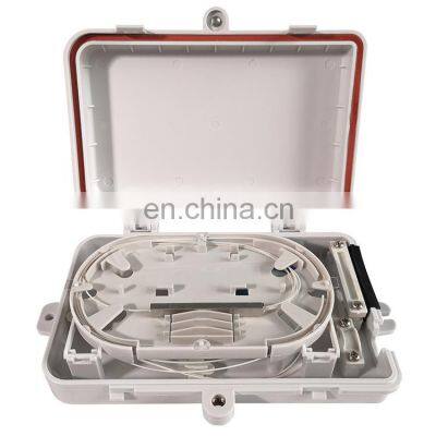 FTTH04C SC FC ST Adapter Mini 4 Cores Outdoor Waterproof Odf Optical Fiber Distribution Frame Wall Mount Termination Box photo-4