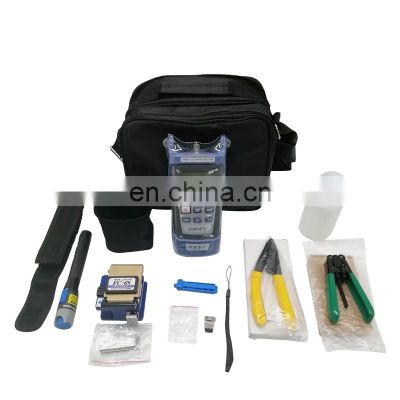 Hot Sale High Quality FTTH Fiber Cleaver and Optical Power Meter and Visual Fault Locator Optical Fiber Optic Tool kit