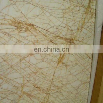 low price golden spider marble,golden vein marble