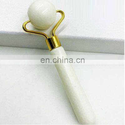 3 in 1 Natural Original Custom Mini Green Facial Massager Jade Roller Gua Sha Set