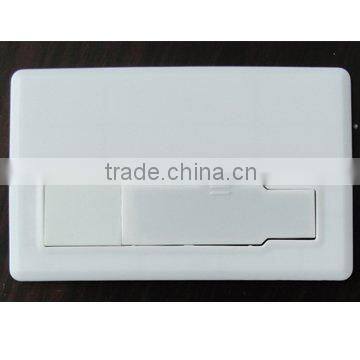 namecard usb drive,promotional gift. thickness 2.5mm,16mb~32GB