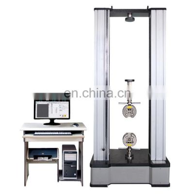 Single Column Computerized Plastic Material Tensile Strength Testing Machine/ Universal  Strength Testing Machine