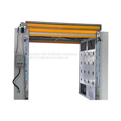 MRJH Explosion-Proof High Quality Ion Shower Class 100 Automatic Shutter Door Goods Air Shower Room