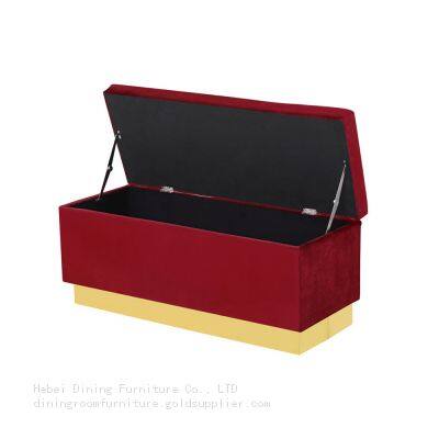 Living Room Shoe Changing Bench Storage Fabric DF-L1