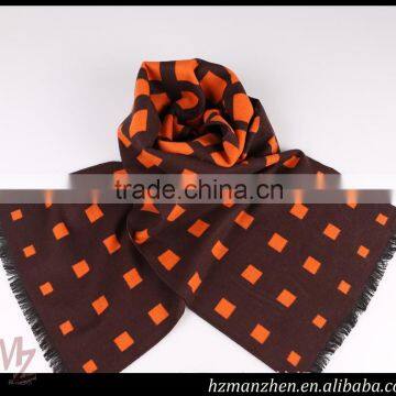 The Latest Tassel Warm Pure Silk Scarf for Men and Women photo-3