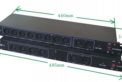 DMX 512 Lighting Splitter 8 Channels