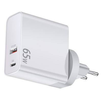 65W USB+Type-C Charger For IPhone 13 12 Pro Max Samsung Xiaomi Mi QC 3.0 PD USBC Fast Charging Phone Charger photo-2