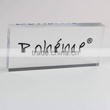 Clear plexiglass block manufacturer