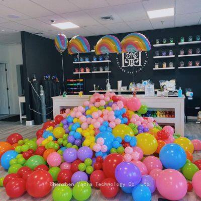 Wholesale Confetti-Filled Rainbow Balloons - 24-60 Pcs, 12 Inch, Pre-filled for Party Favor Retailers photo-3