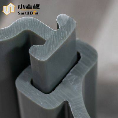 Plastic Sheet Pile U Type Seawall Retaining Wall PVC Sheet Pile Vinyl Sheet Piling for Water Control Solution photo-5