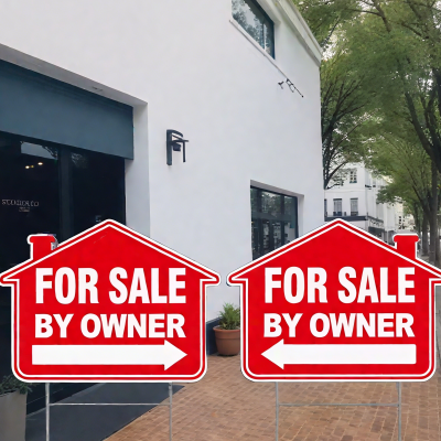 Custom 4mm Corrugated Plastic Yard & Campaign Signs – Durable Outdoor Signage