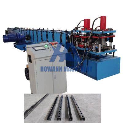 New Photovoltaic Panel Bracket Roll Forming Machine Auto Solar Mounting System Production Line Unistrut C Channel Making Machine