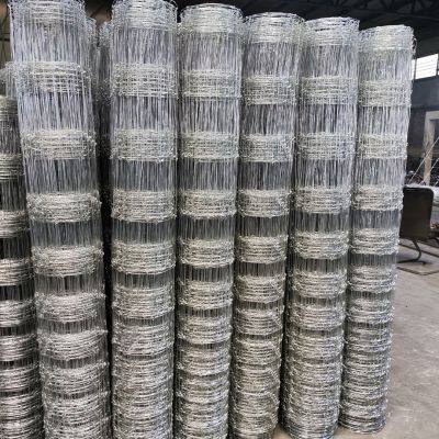 High Zinc Coating Deer Fence Customized Sizes Field Wire Fencing Fixed Knot for Livestock Knitted Wire Mesh Welding Farm photo-2