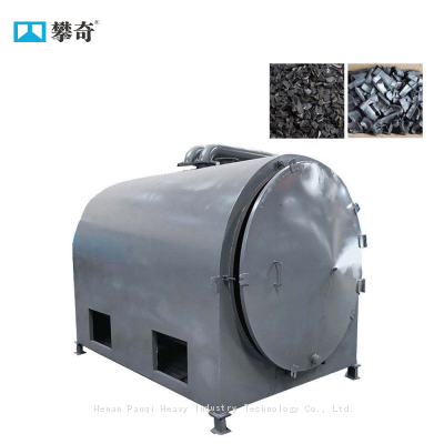 Machine à charbon de noix de coco Machine de fabrication de charbon de coque de noix de coco Four à charbon pour la fabrication de charbon de bois