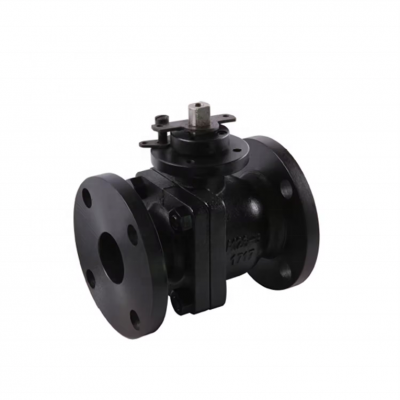 DIN 3357 Cast Iron GG25 GGG40 Ball Valve Ductile Iron Carbon Steel PN16 DN65 DN100 Double Flange Ball Valve photo-5