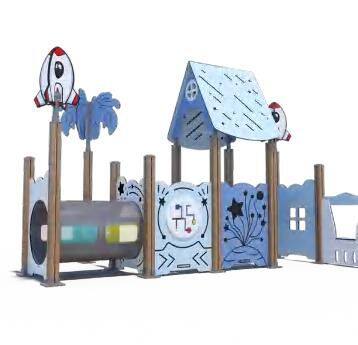 Large-scale Combined Starry Sky Slide Drilling Net Climbing photo-5