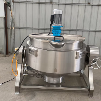 Casserole de cuisson pour gilet chauffée à la vapeur ou au gaz