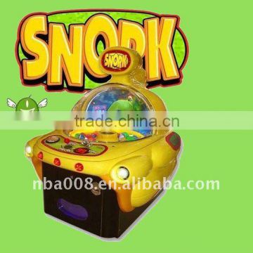 snorker candy game machine/lottery redemption game machine