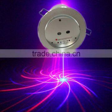 double hole 48 patterns ceiling recessed dj laser lighting