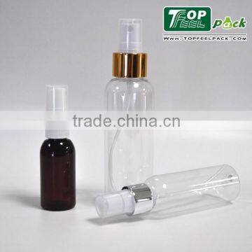 30ml 50ml 120ml Cosmetic Plastic Spray Pump Bottle