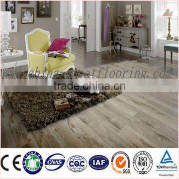 srcratch resistant surface AC 3 walnut registered laminate floor