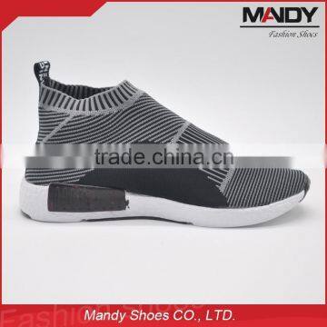 2016 Hot Selling Fashion Flyknit Fabric Running Shoes no Laces photo-3